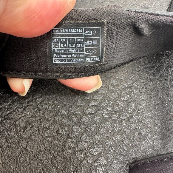 SANUK Mens "Ziggy ST" Flip Flops 6-7M - Picture 8 of 11